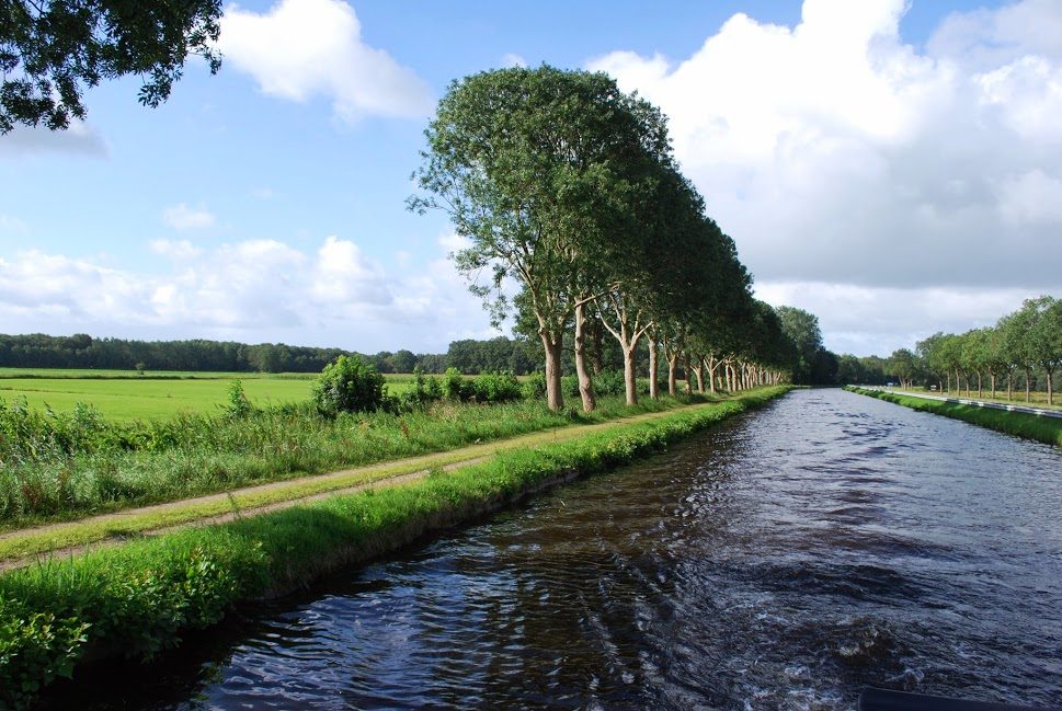 Bootfahren in der Region Kop van Overijssel